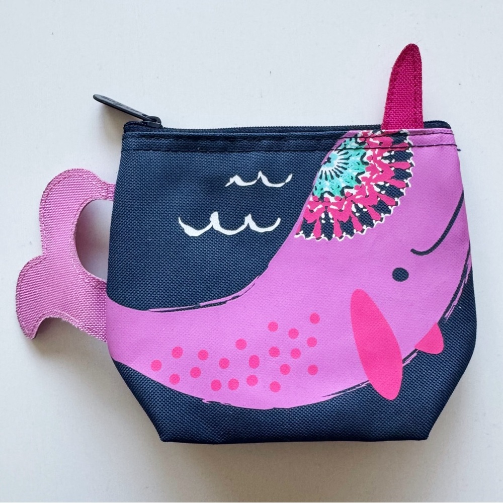 Thirty-One Cool Zip Snacker Narwhal Spash